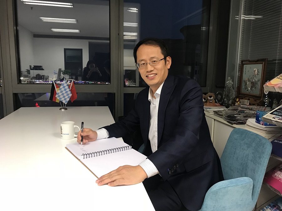 2019年01月29日，普华永道高级经理杨传义先生拜访青岛代表处.jpg